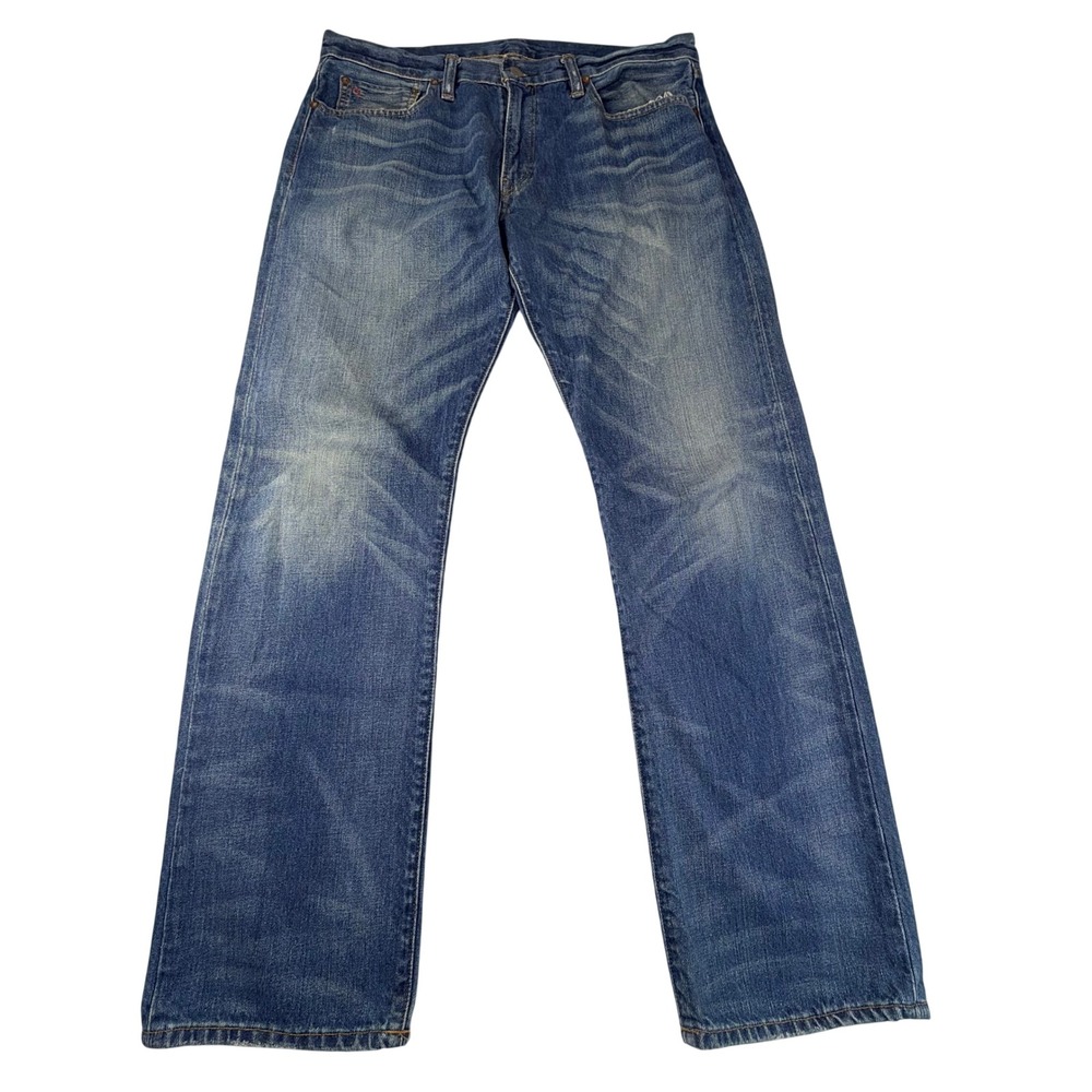 Polo Ralph Lauren Classic Fit Stratford Wash Jeans 33x32 Blue Denim Designer